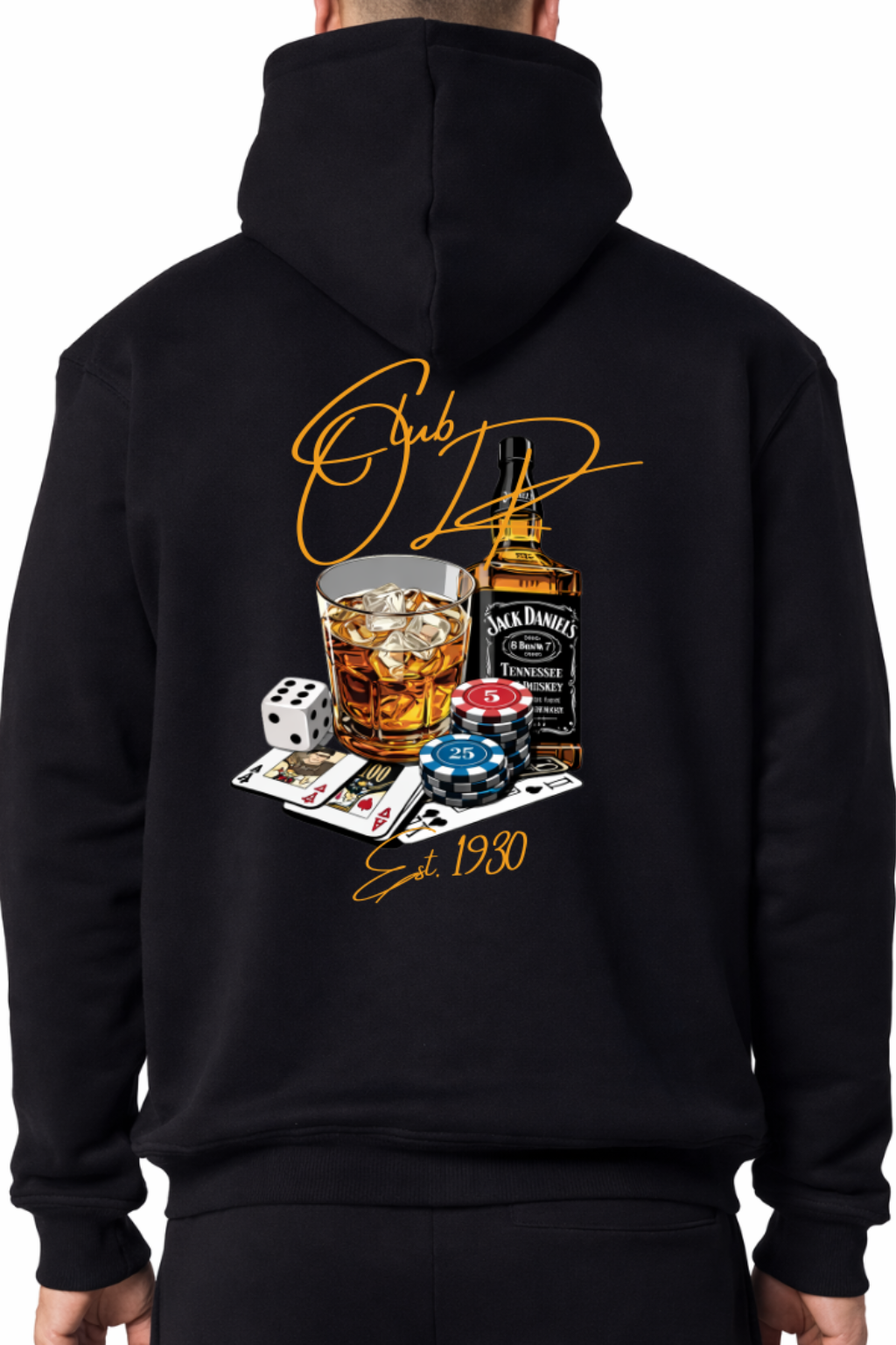 Hoodie Negro NIGHT CLUB 1930
